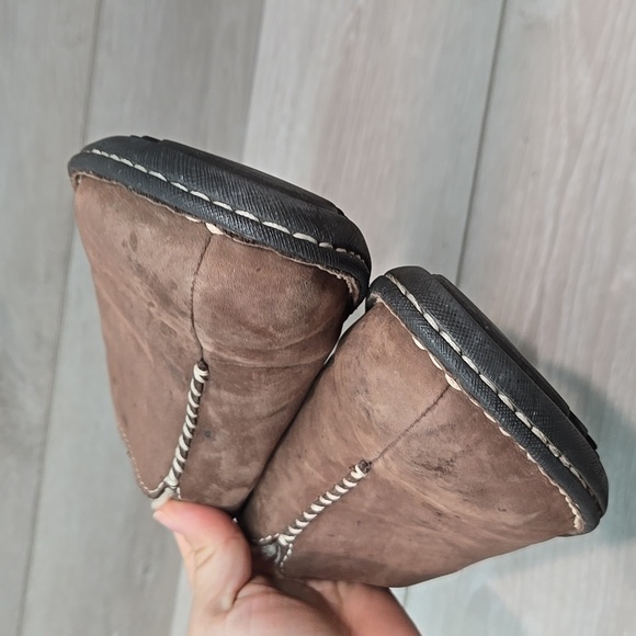 Ugg Australia Women Kohala Brown Suede Slip-On Shoes Clog Mule Sz 7 - Picture 3 of 11